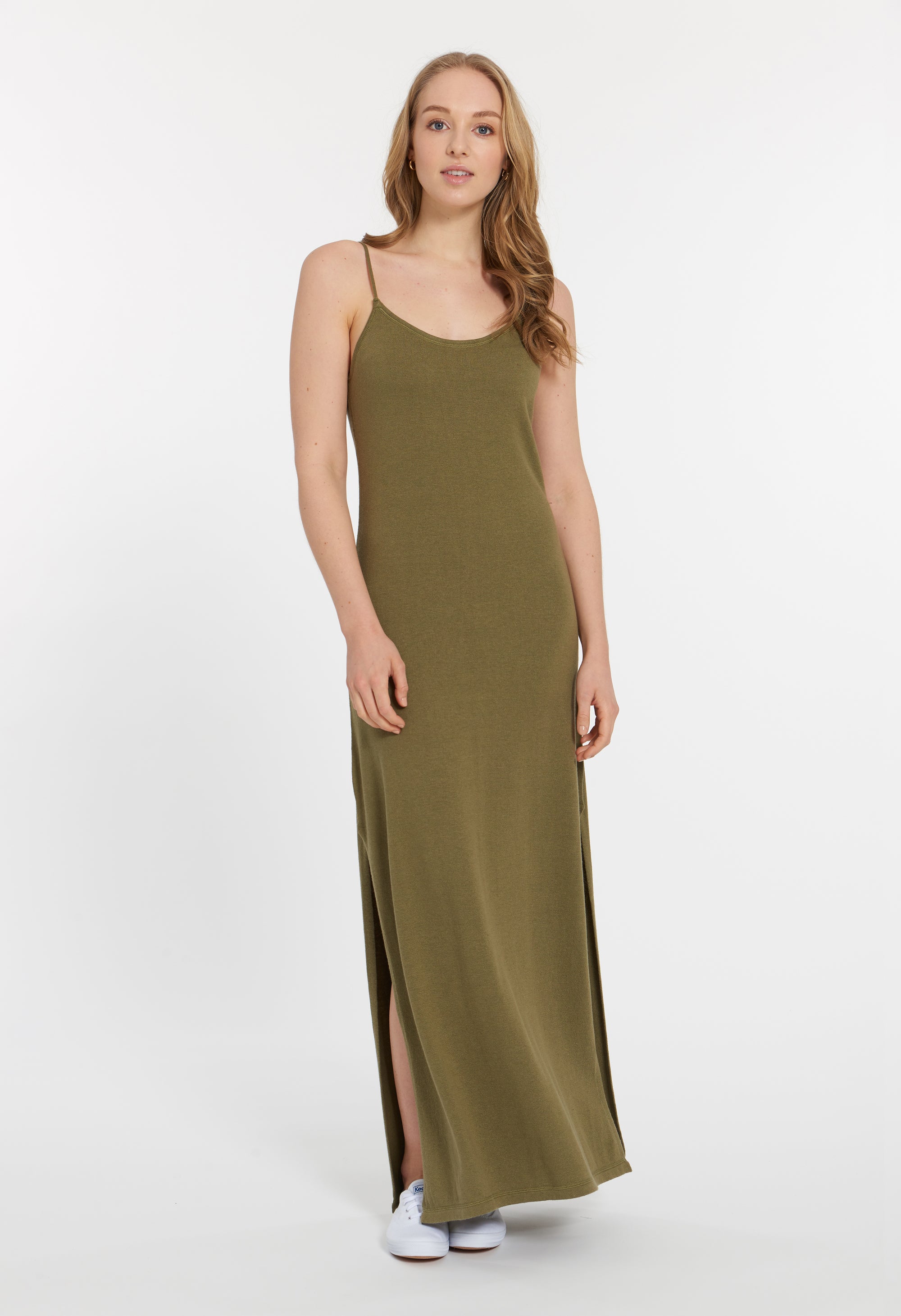 Olive Cashmere Hampton Dress,var-22832684728378,var-22832684761146,var-22832684793914,var-22832684859450,var-22832684892218