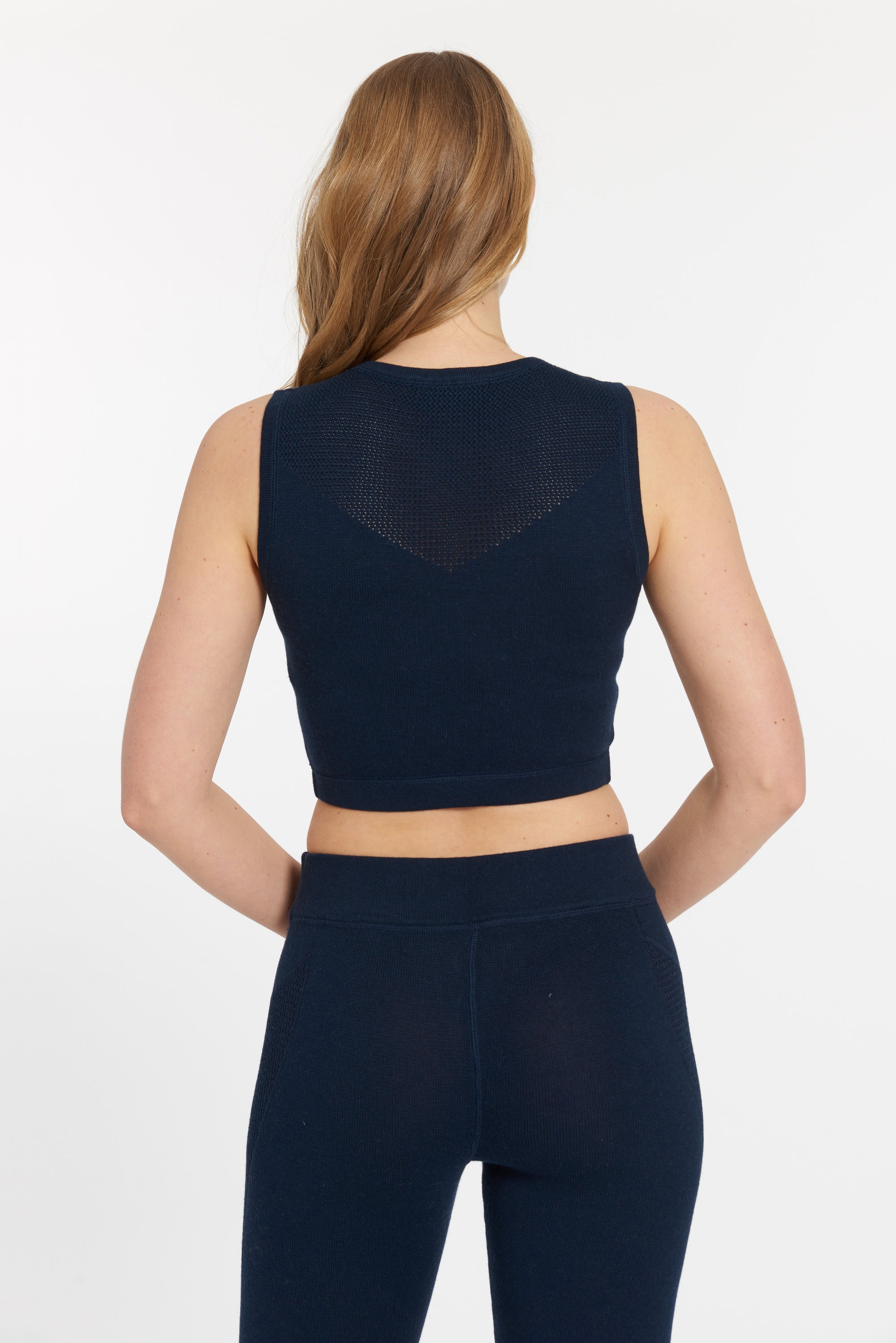 Navy Cashmere Huntington Crop Tank,var-22856579907642,var-22856579940410,var-22856579973178,var-22856580005946,var-22856580038714