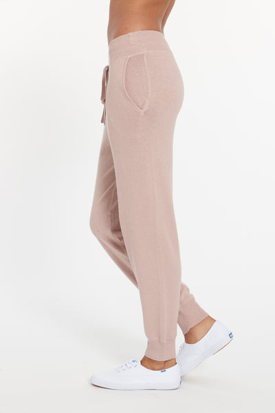 Nevis Cashmere Jogger Dusty Rose, var-23501688373306,var-23501688406074,var-23501688438842,var-23501688471610,var-23501688504378