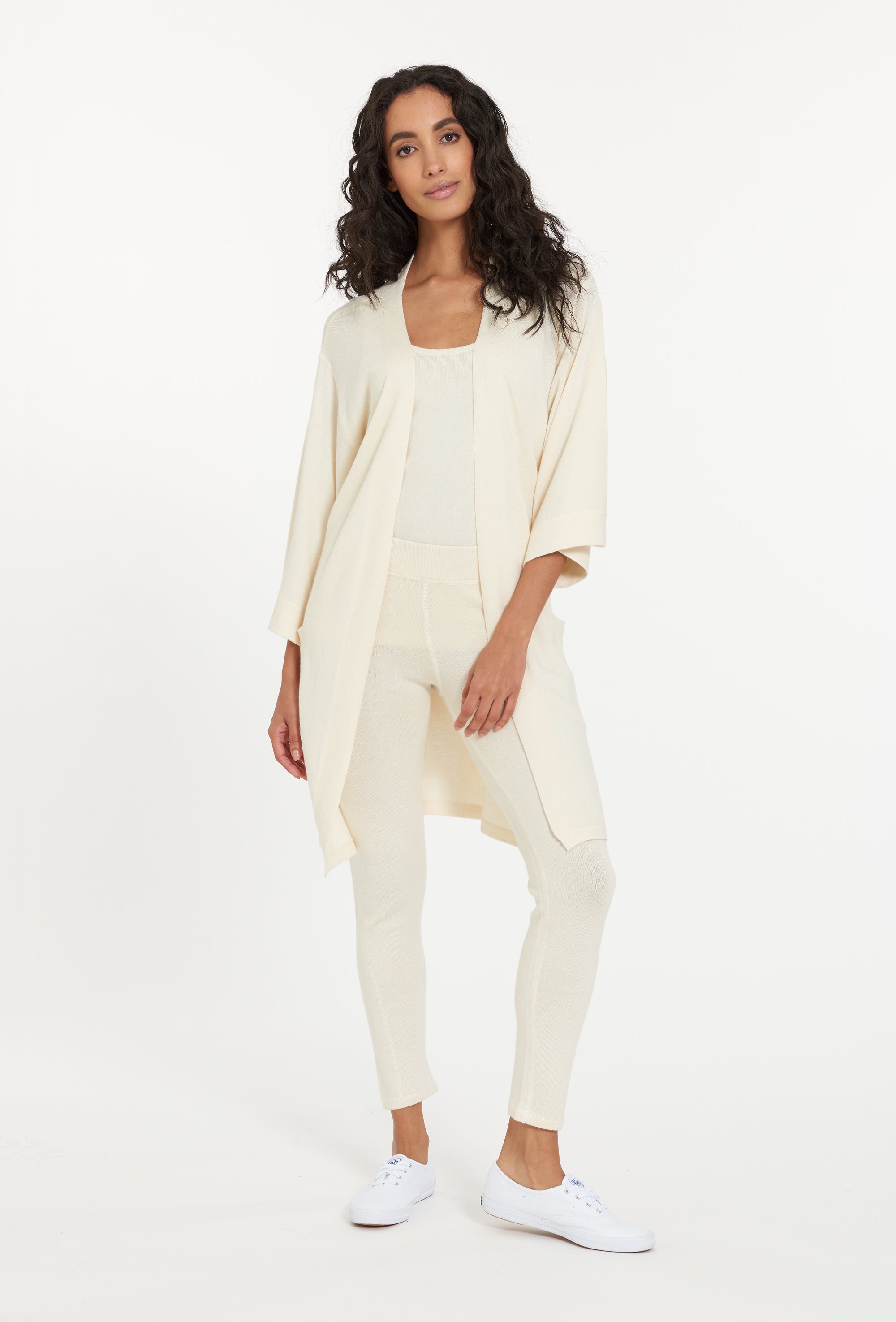 Santa Fe Cashmere Wrap In Antique White, var-23531556241466,var-23531566006330