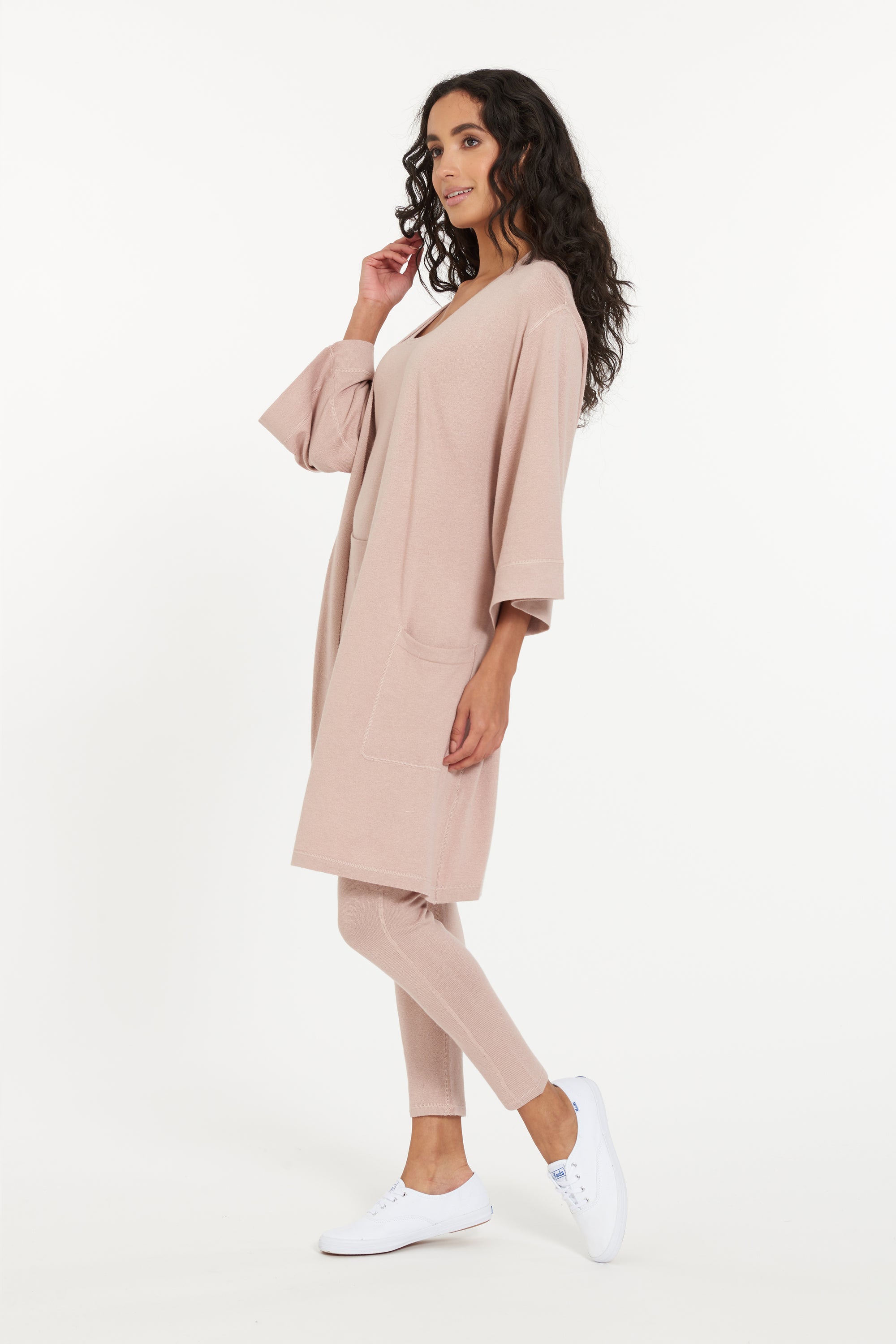Santa Fe Cashmere Wrap In Dusty Rose, var-23531569479738,var-23531569512506