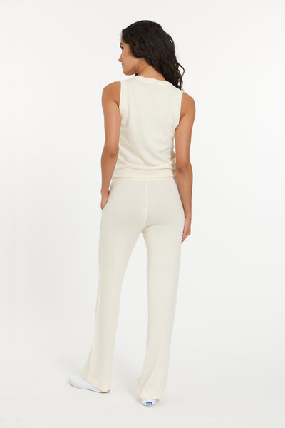 Antique White Portofino Cashmere Henley Jumpsuit, var-23484771434554,var-23484795748410,var-23484795781178 ,var-23484795813946,var-23484795846714