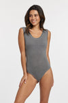 Grey Cashmere Sanibel Bodysuit,var-12109344899130,var-12109344964666,var-12109345030202,var-12109345062970,var-12109345095738