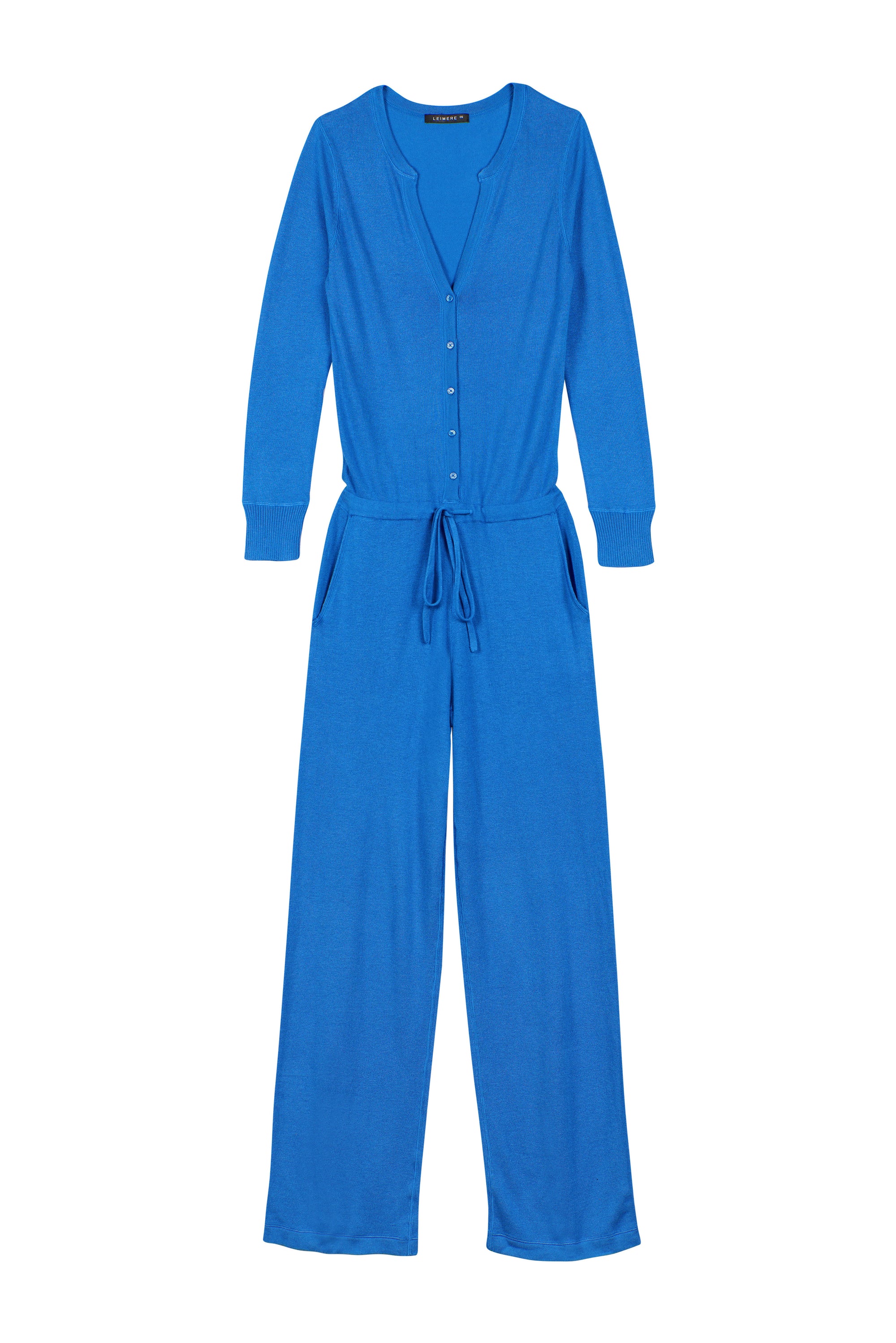 Bright Blue Cashmere Catalina Jumpsuit, var-20410383630394,var-20410408763450,var-20410408796218,var-20410408828986,var-20410408861754