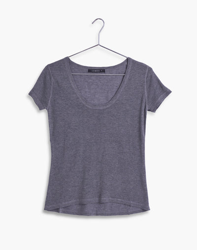 Grey Cashmere Laguna Tee,var-12196300849210,var-12196300881978,var-12196300914746,var-12196300947514,var-12196300980282