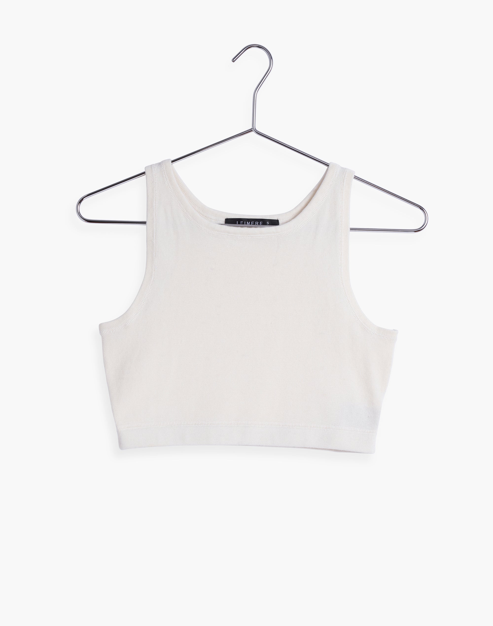 Marshmallow Cashmere Malibu Sleeveless Crop,var-12307385745466,var-12307602407482,var-12307602538554,var-12307602571322,var-12307602669626