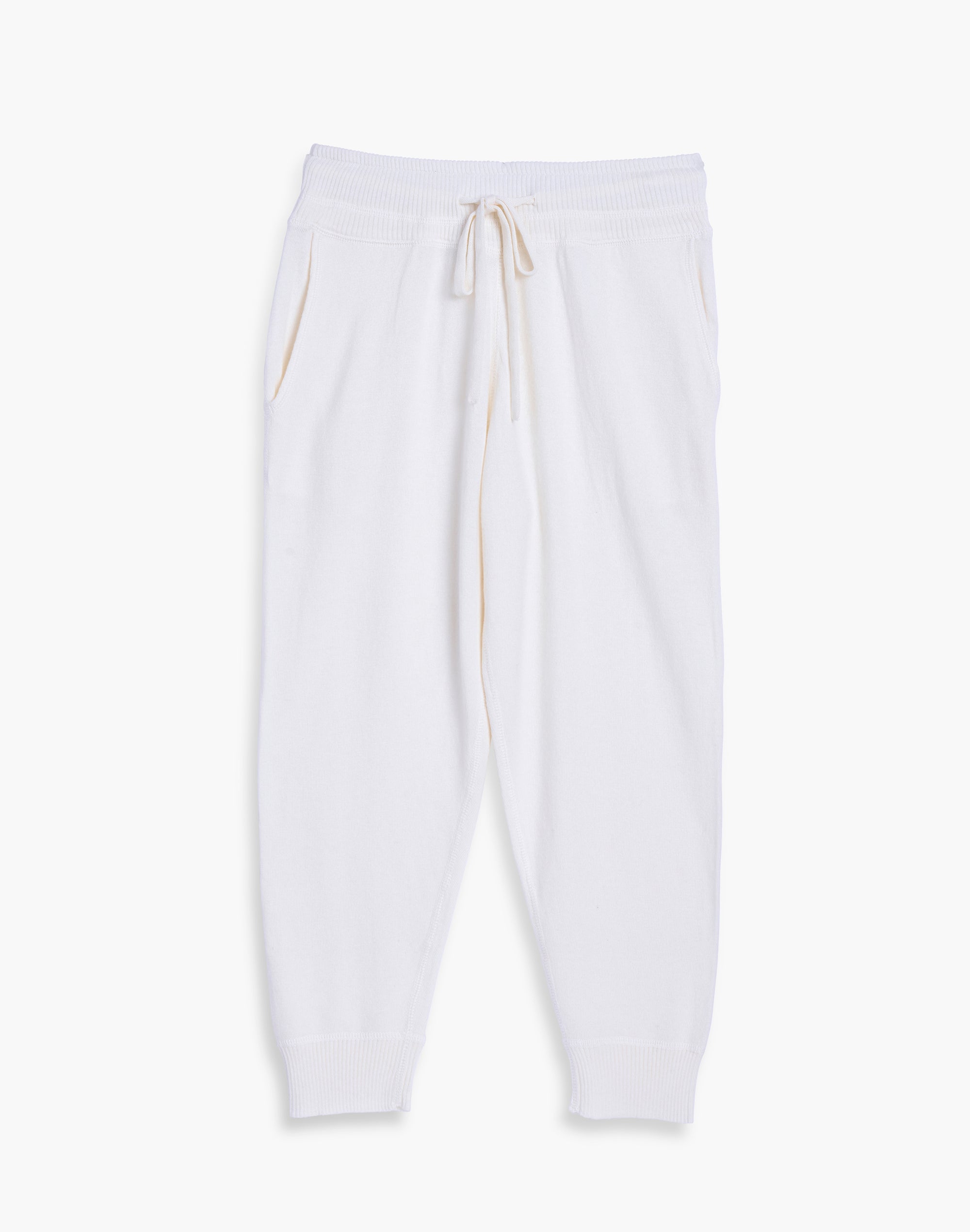 Marshmallow Cashmere Sagaponack Jogger,var-22855505281082,var-22855560757306,var-22855560790074,var-22855560822842,var-22855560855610