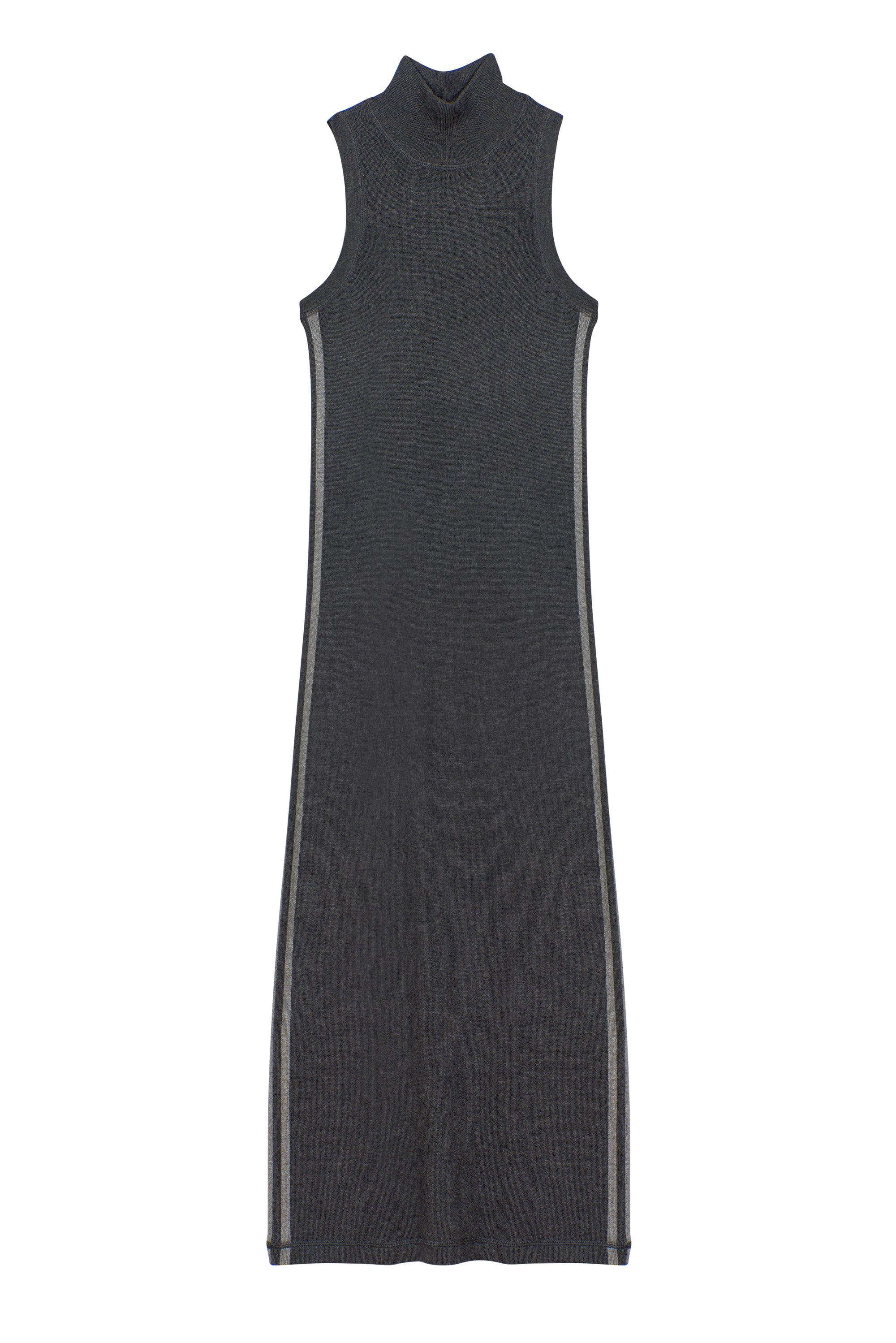 Charcoal Cashmere Barcelona Mock Dress, var-22419153453114,var-22419576127546,var-22419576160314,var-22419576193082,var-22419576225850