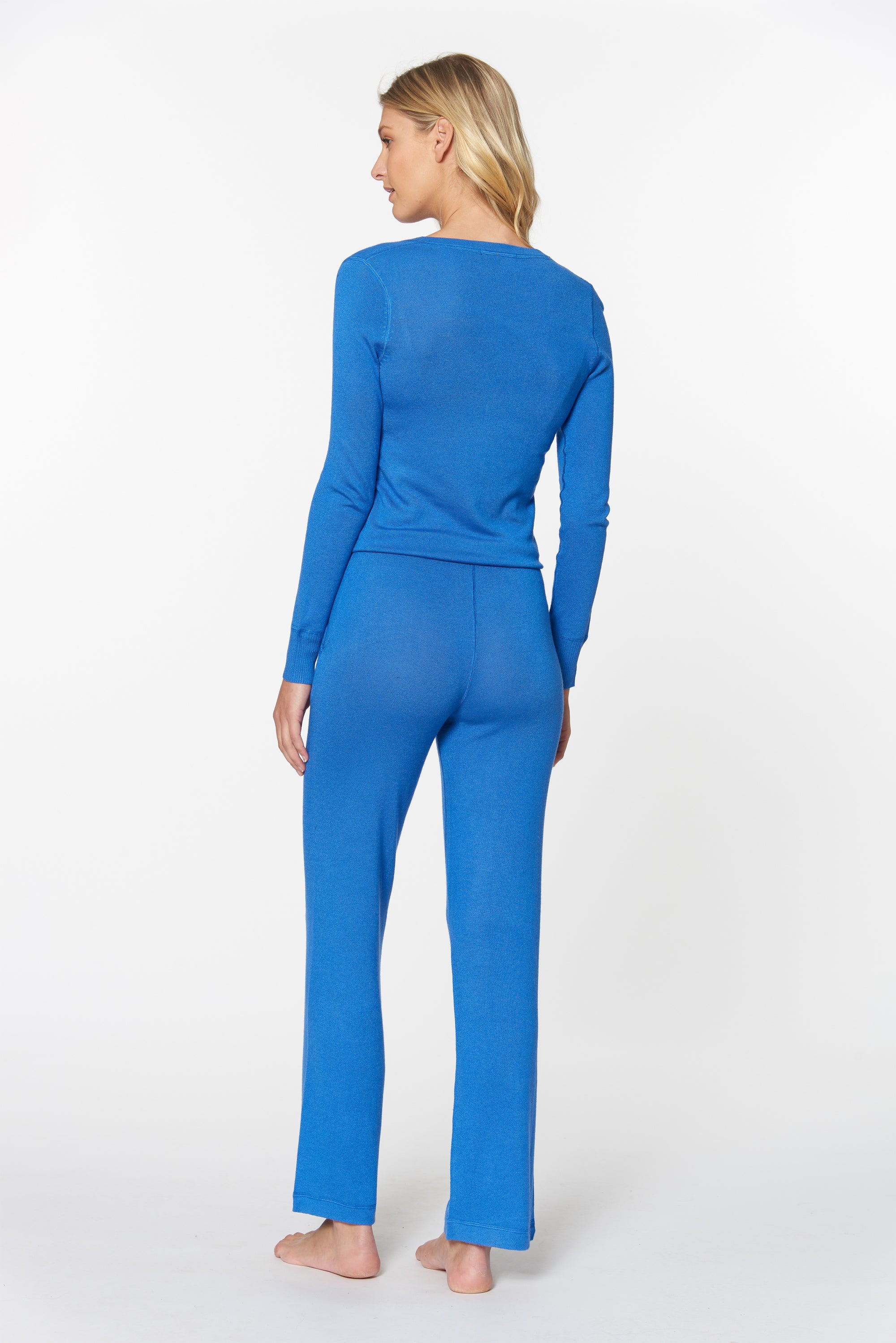 Bright Blue Cashmere Catalina Jumpsuit, var-20410383630394,var-20410408763450,var-20410408796218,var-20410408828986,var-20410408861754