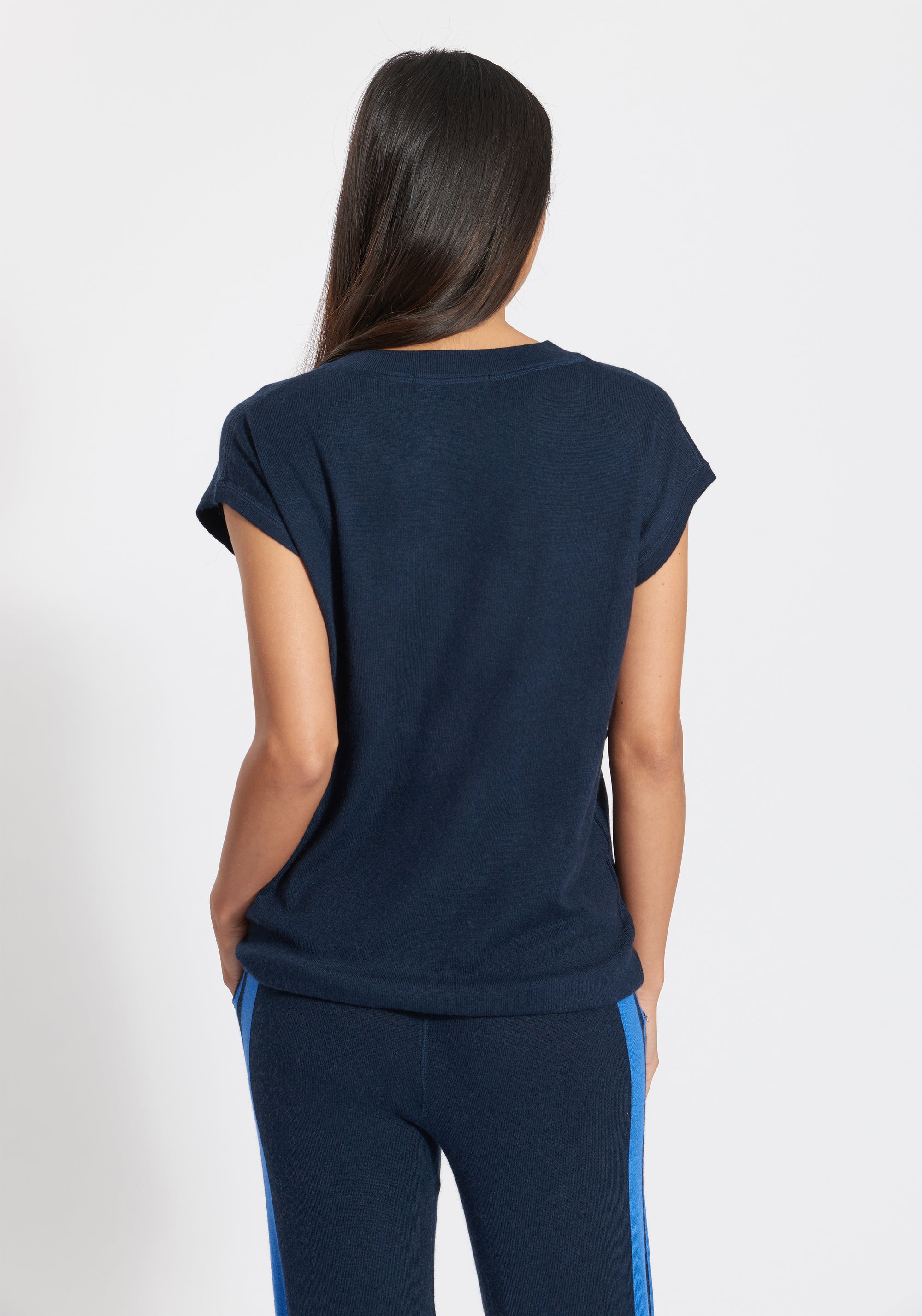 Navy Cashmere Rio Tee, var-22422438674490,var-22422438707258,var-22422438740026,var-22422438772794,var-22422438838330