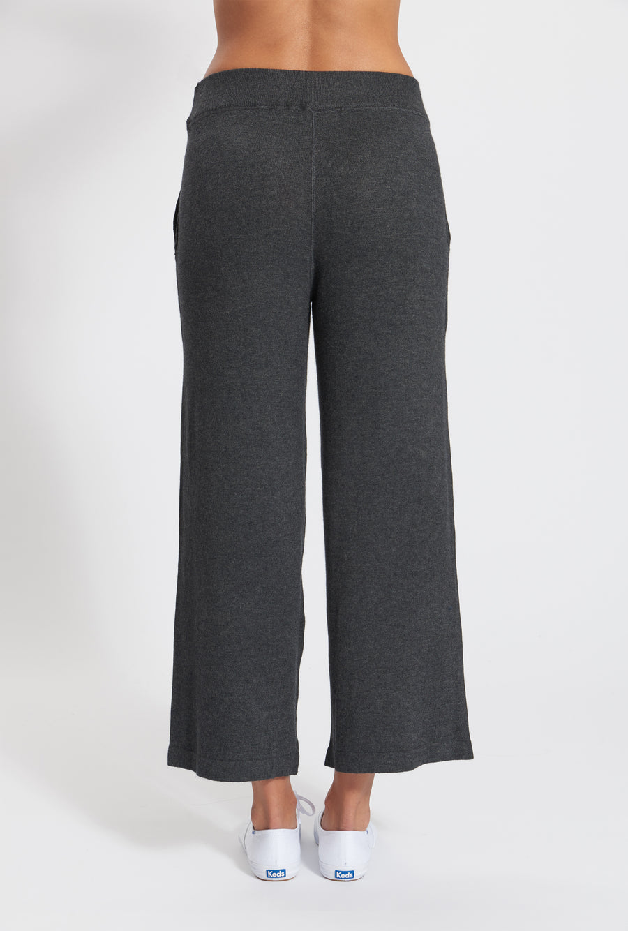 Charcoal Cashmere Chelsea Wide Leg Crop Pant, var-22423501242426,var-22423501275194,var-22423501307962,var-22423501340730,var-22423501373498