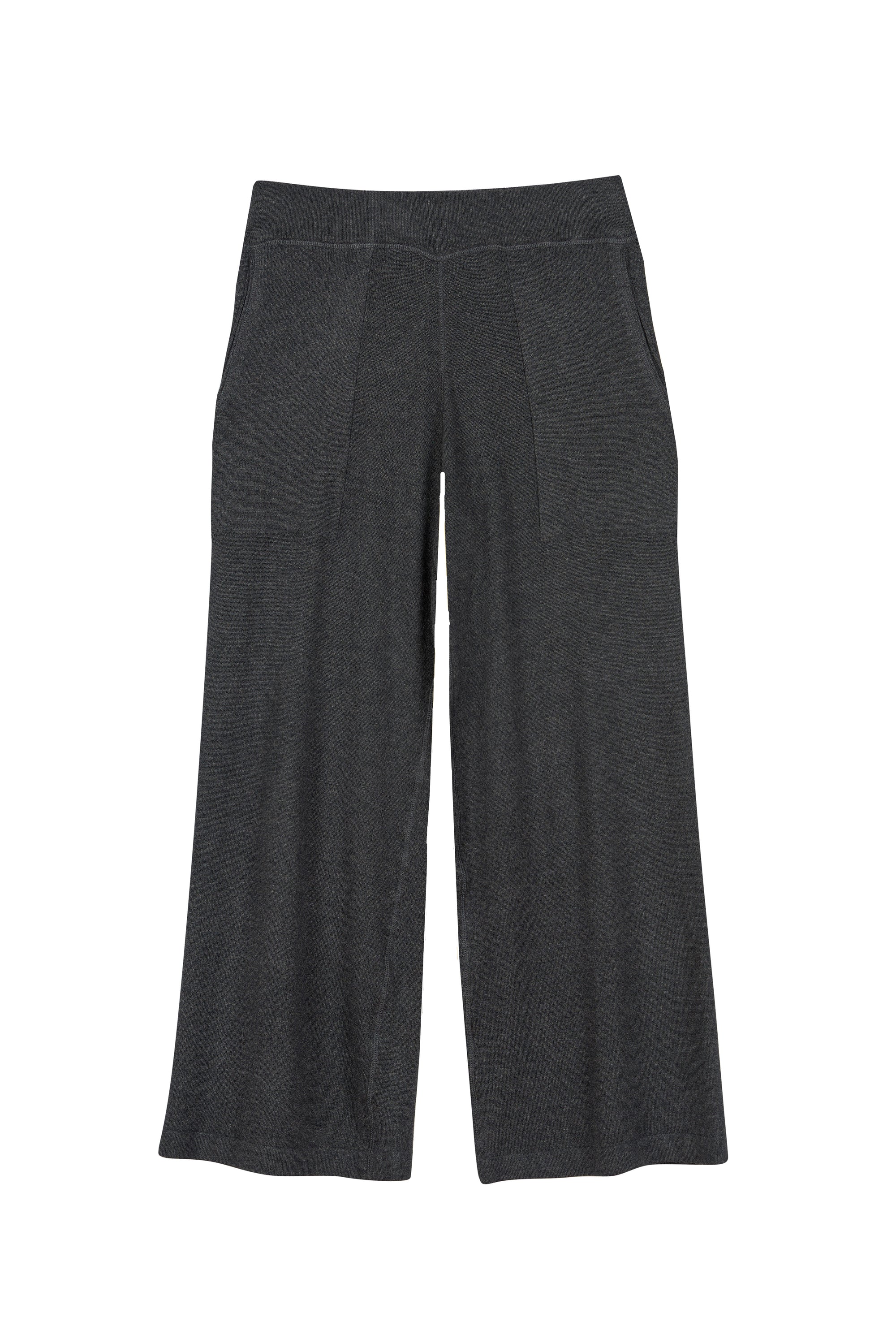 Charcoal Cashmere Chelsea Wide Leg Crop Pant, var-22423501242426,var-22423501275194,var-22423501307962,var-22423501340730,var-22423501373498