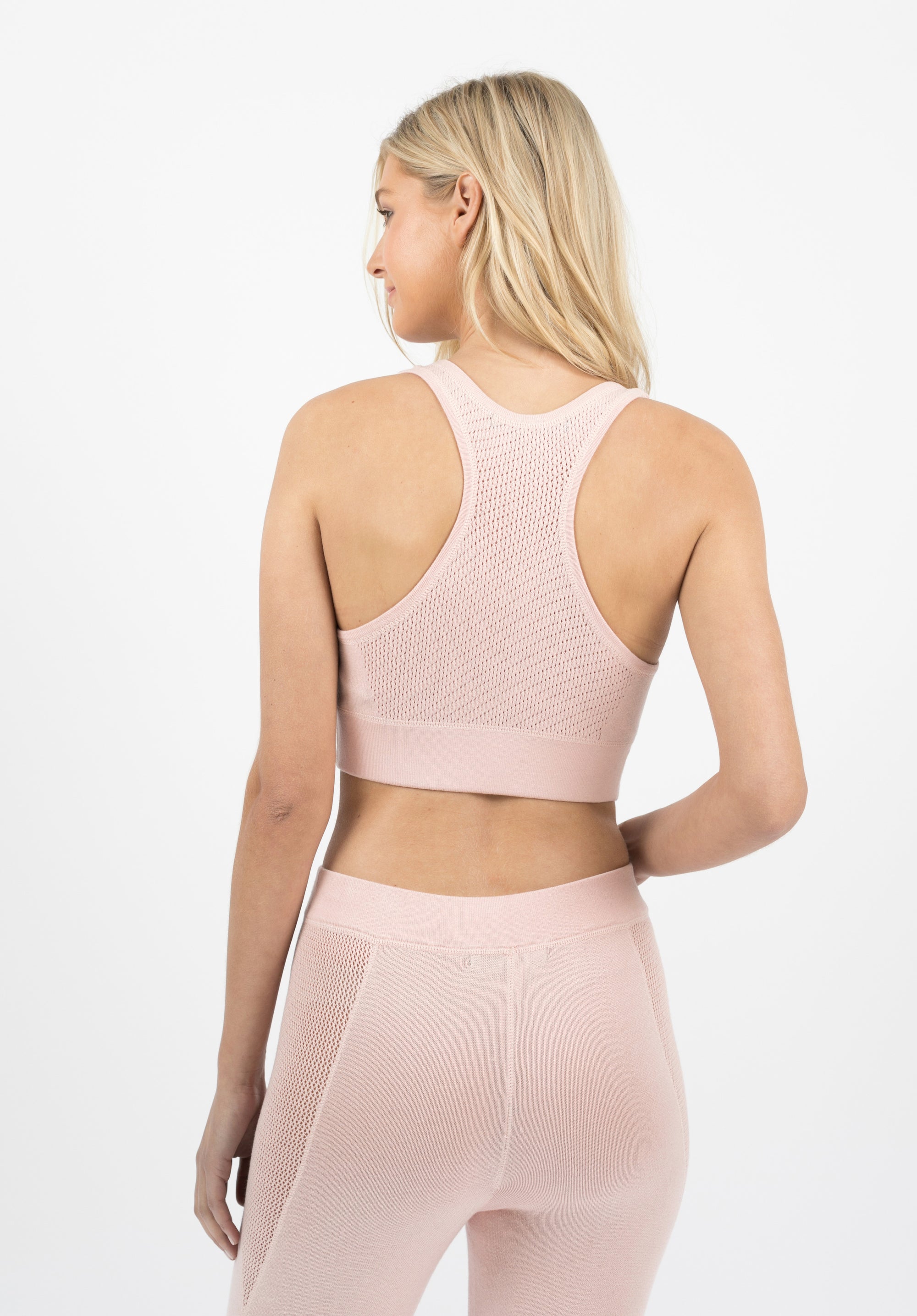 Peach whip crop bralette with mesh,var-43216006862,var-43216006926,var-43216006990,var-43216007054,var-43216007118