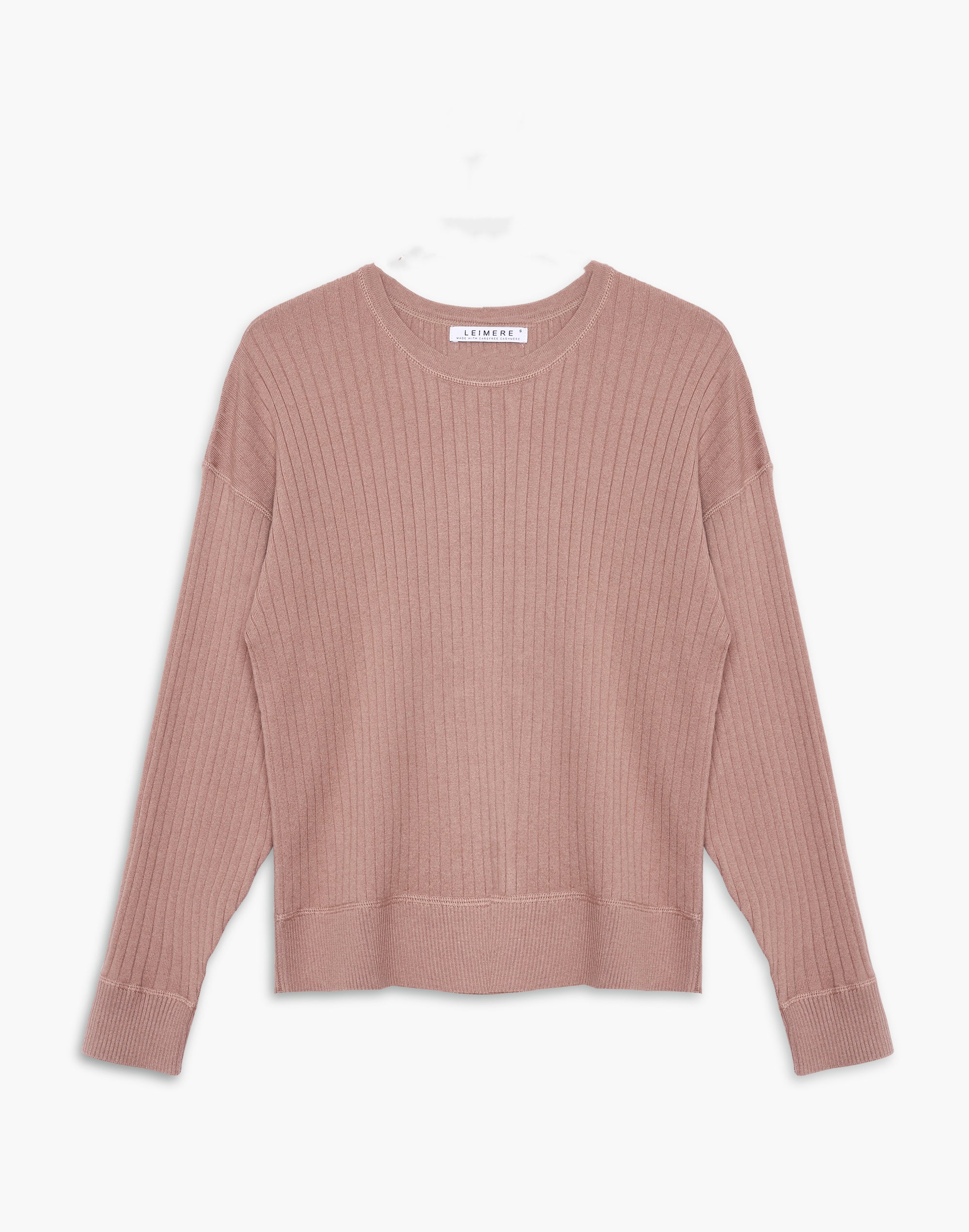 ROSEWOOD RIBBED CREW LT. TAN,var-42498997616827,var-42498997682363,var-42498997747899,var-42498997813435,var-42498997878971