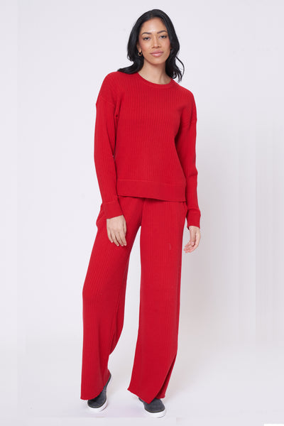 Velour Ribbed Joggers | Haven Well Within