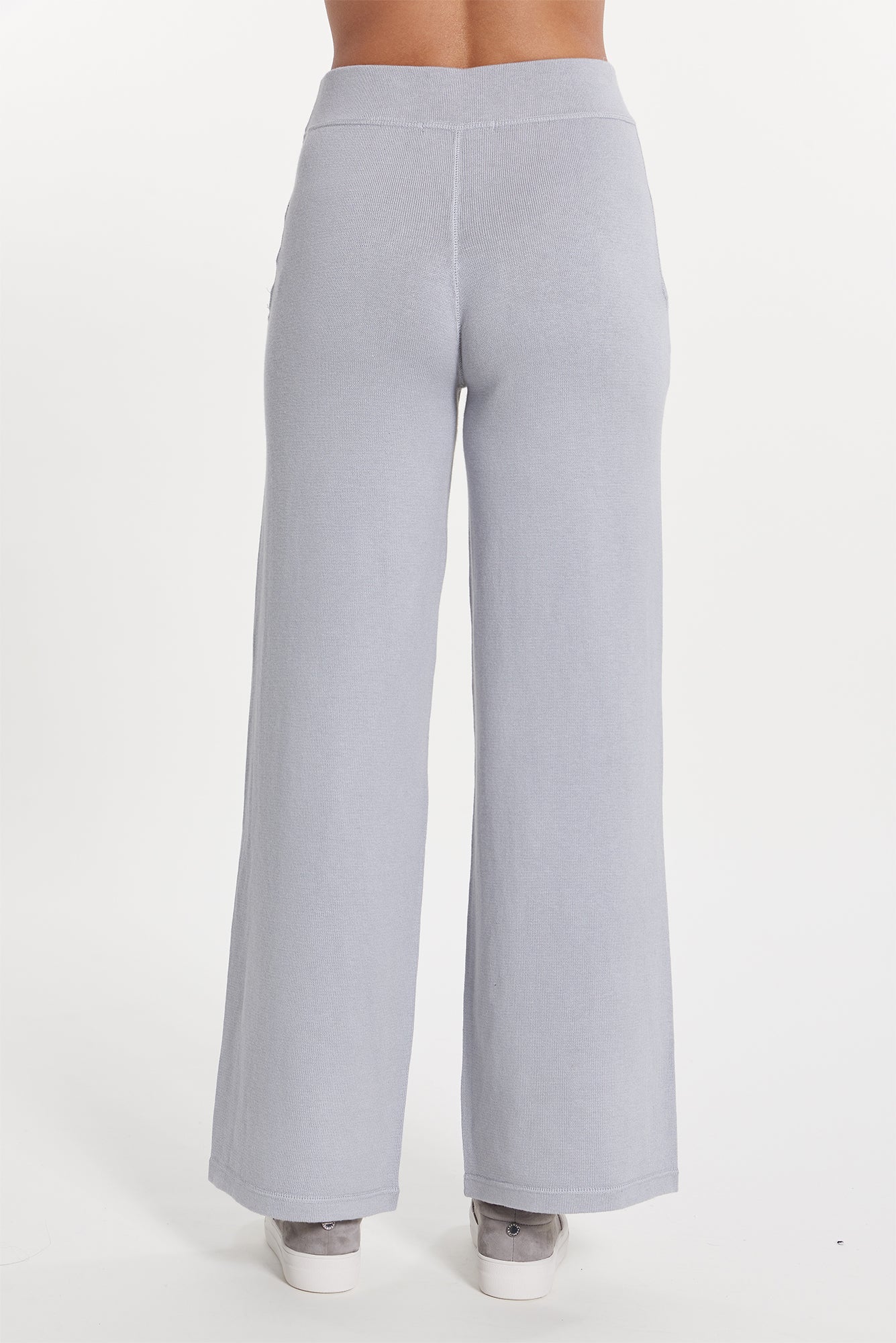 Light Grey Cashmere Bondi Wide Leg Pant, var-31024035561530,var-31024035594298,var-31024035627066,var-31024035659834,var-31024035692602