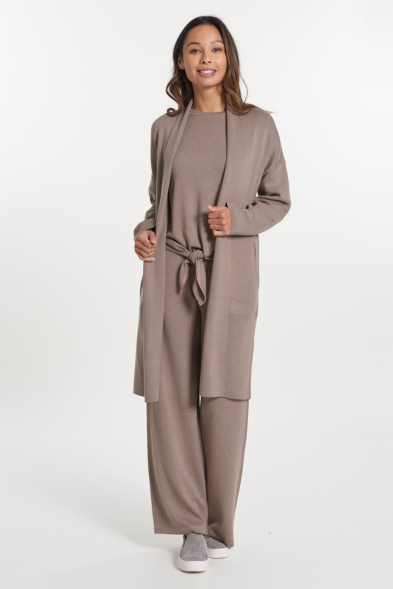 Hazelnut Cashmere Sedona Cardigan, var-31023797010490,var-31023797043258,var-31023797076026,var-31023797108794,var-31023797141562