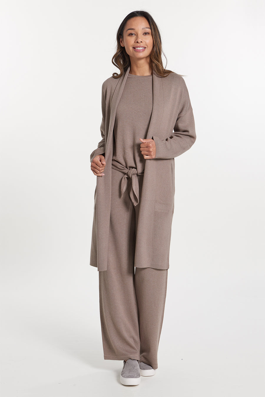 Hazelnut Cashmere Sedona Cardigan, var-31023797010490,var-31023797043258,var-31023797076026,var-31023797108794,var-31023797141562