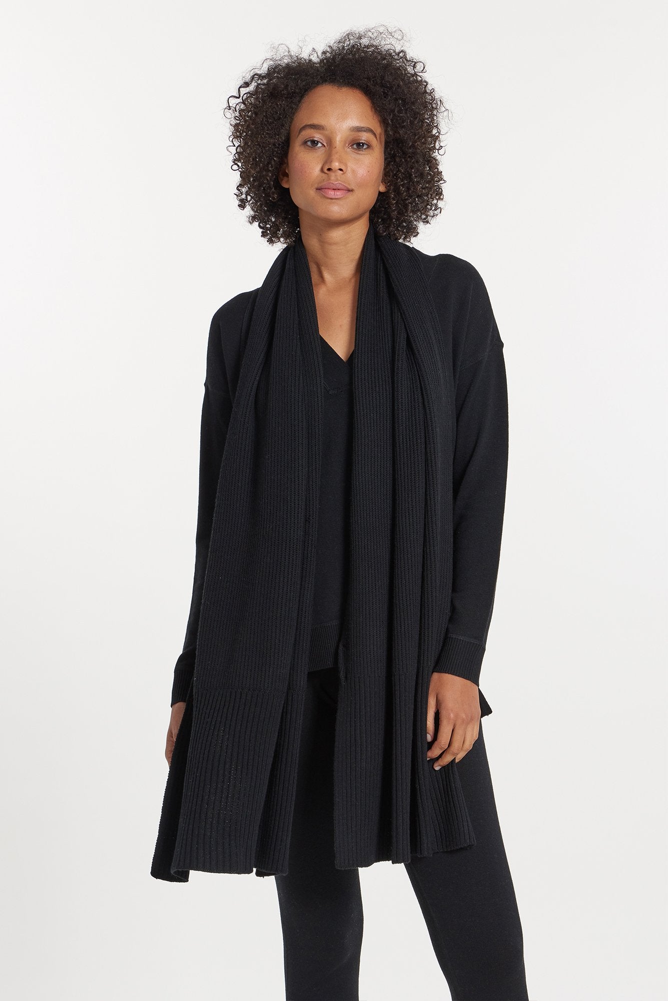 Black Cashmere Scarf, var-31021106069562