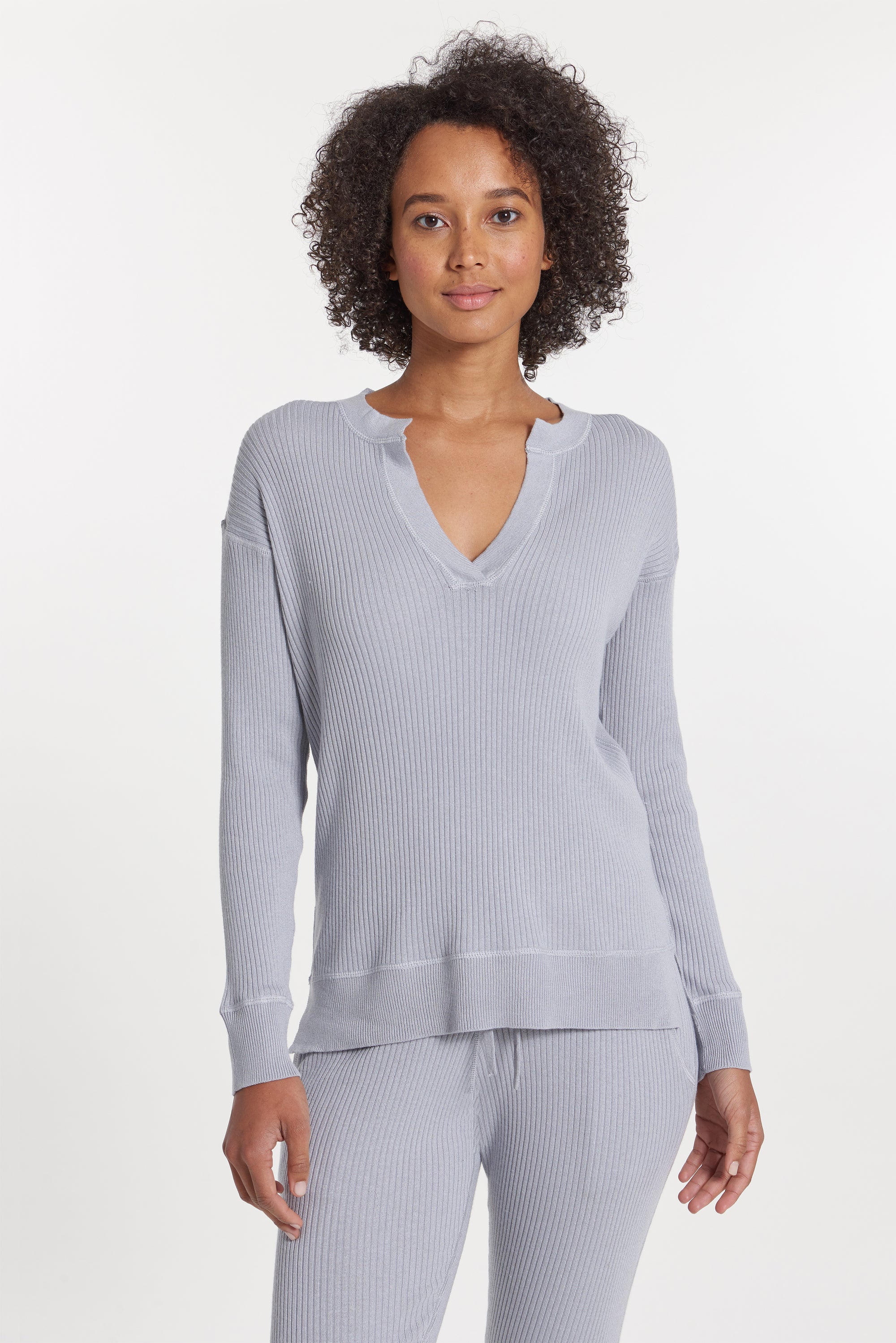 Light Grey Cashmere Cabo Top, var-31007761334330,var-31007761367098,var-31007761399866,var-31007761432634,var-31007761465402
