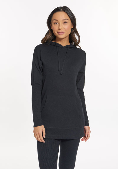 Black Heather Cashmere Nolita Hoodie, var-31338089873466,var-31338089906234,var-31338089939002,var-31338089971770,var-31338090004538