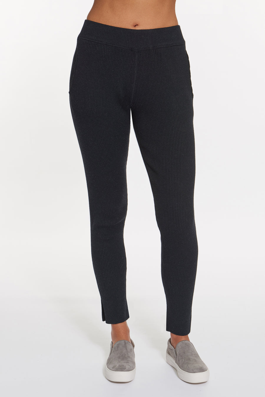 Black Heather Cashmere Nolita Skinny Pant, var-31338118742074,var-31338118774842,var-31338118807610,var-31338118840378,var-31338118905914