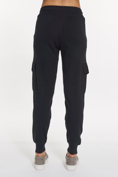 Black Heather Cashmere Gramercy Utility Jogger, var-31340986007610,var-31340986040378,var-31340986073146,var-31340986105914,var-31340986138682