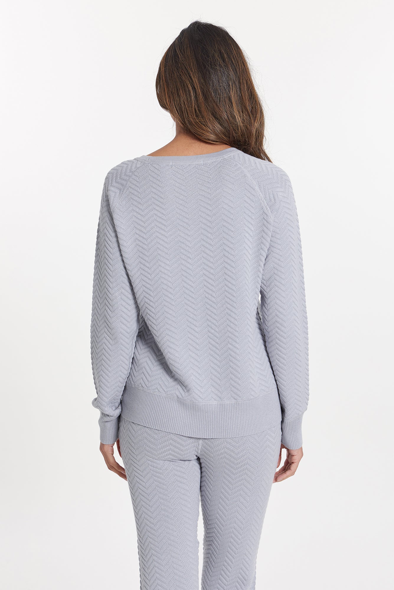 Light Grey Cashmere Calabasas Sweatshirt, var-31021349371962,var-31021349404730,var-31021349437498,var-31021349470266,var-31021349503034