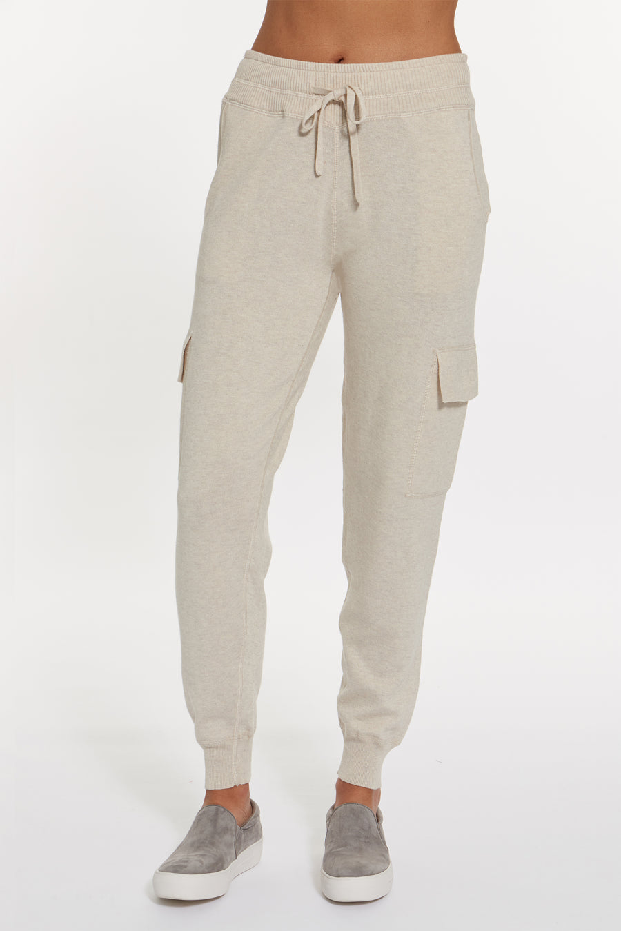 Oatmeal Cashmere Gramercy Utility Jogger, var-31340976209978,var-31340976242746,var-31340976275514,var-31340976308282,var-31340976341050