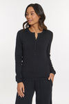 Black Heather Cashmere Tribeca Henley, var-31337058435130,var-31337058467898,var-31337058500666,var-31337058533434,var-31337058566202