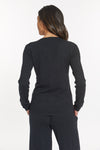 Black Heather Cashmere Tribeca Henley, var-31337058435130,var-31337058467898,var-31337058500666,var-31337058533434,var-31337058566202