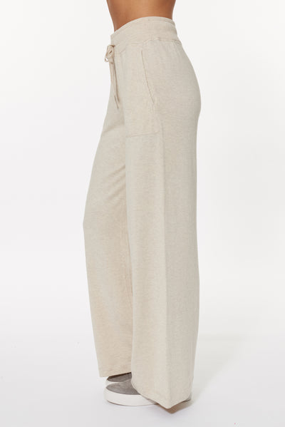 Oatmeal Cashmere Tribeca Wide Leg Pant, var-31337757573178,var-31337757605946,var-31337757638714,var-31337757671482,var-31337757704250