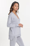 Light Grey Cashmere Vail V-Neck, var-31024115318842,var-31024115351610,var-31024115384378,var-31024115417146,var-31024115449914