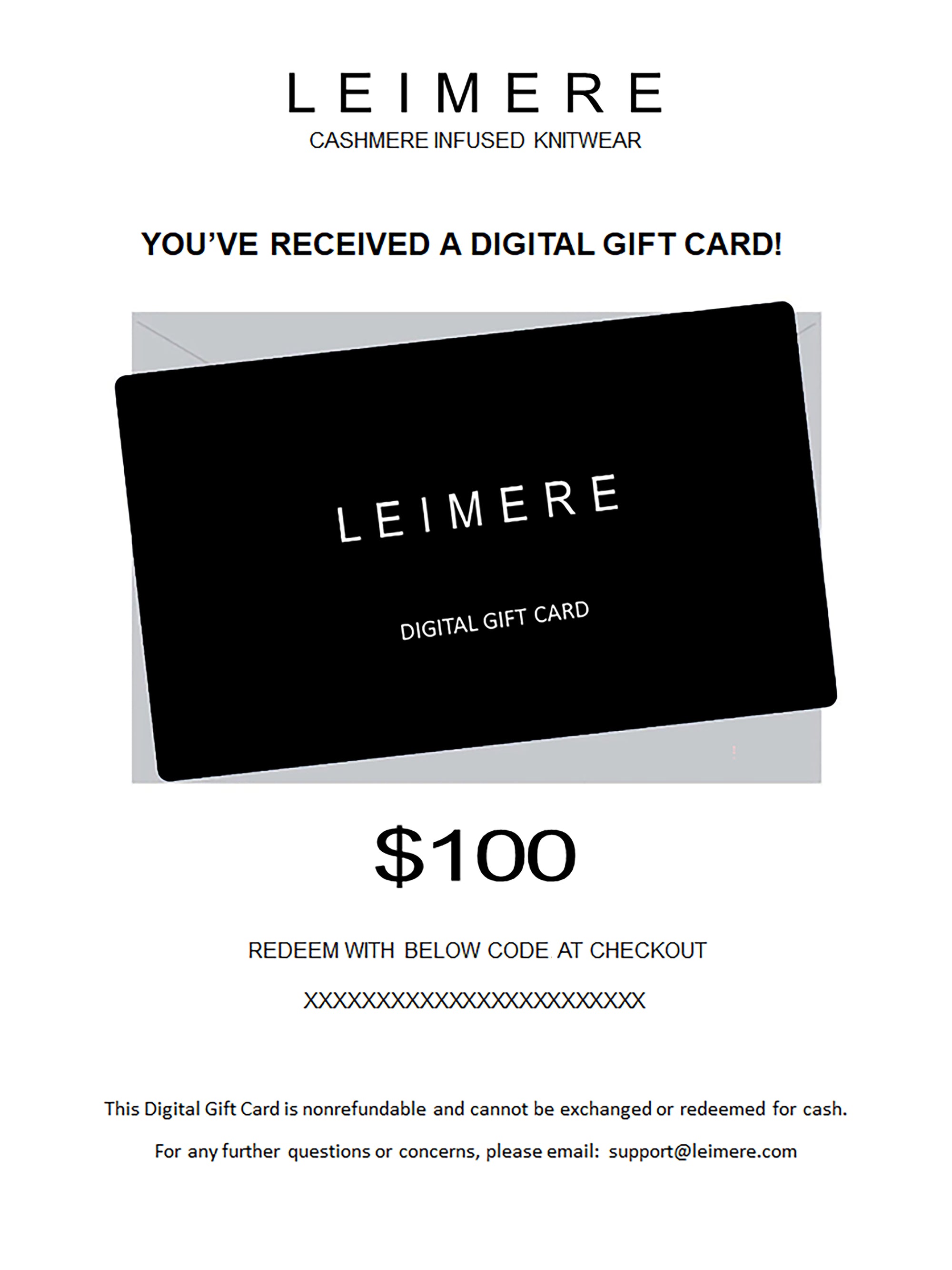 DIGITAL GIFT CARD
